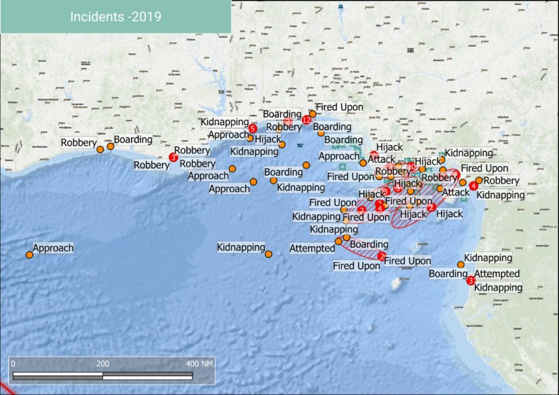 West Africa has become the world's most dangerous piracy hot spot