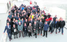 celebrating achievements: WECP members on their offshore visit
