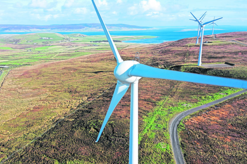 Aberdeenshire turbines