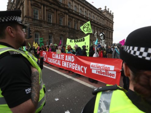 Climate change policies could spark backlash akin to the mass protests in France if any benefits are not shared equally or the costs disproportionately affect the poorest, according to a new report (Andrew Milligan/PA)