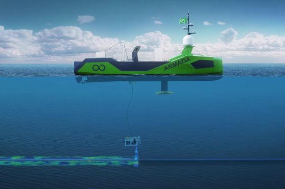Ocean Infinity's Armada robotic fleet project