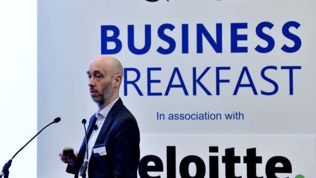 Press and Journal Business Breakfast - Mergers and Acquisitions - held at the Chester Hotel in Aberdeen. Speaker Daniel Grosvenor - Partner, Deloitte.
Picture by COLIN RENNIE 20 Feb 2020.
