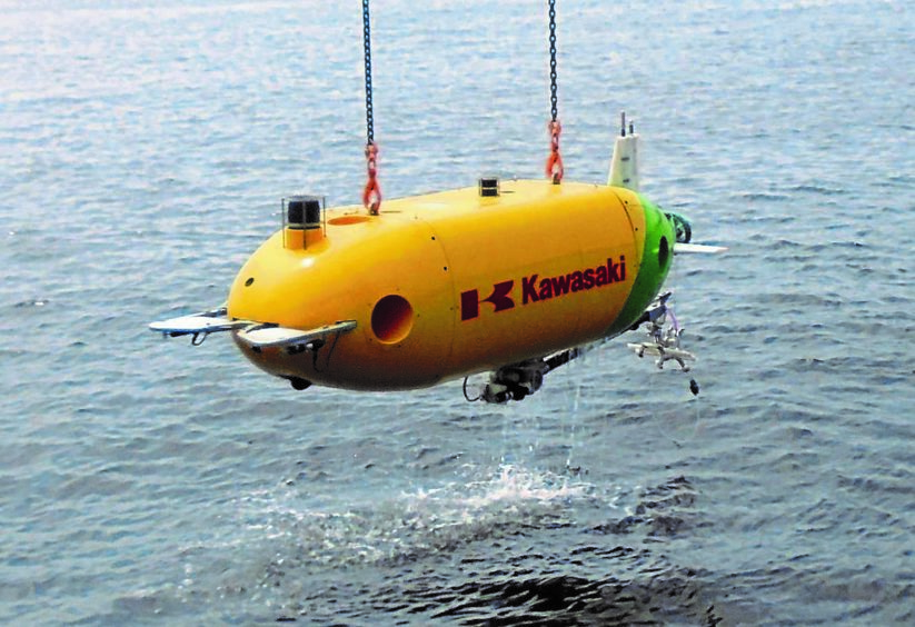 Kawasaki's SPICE AUV