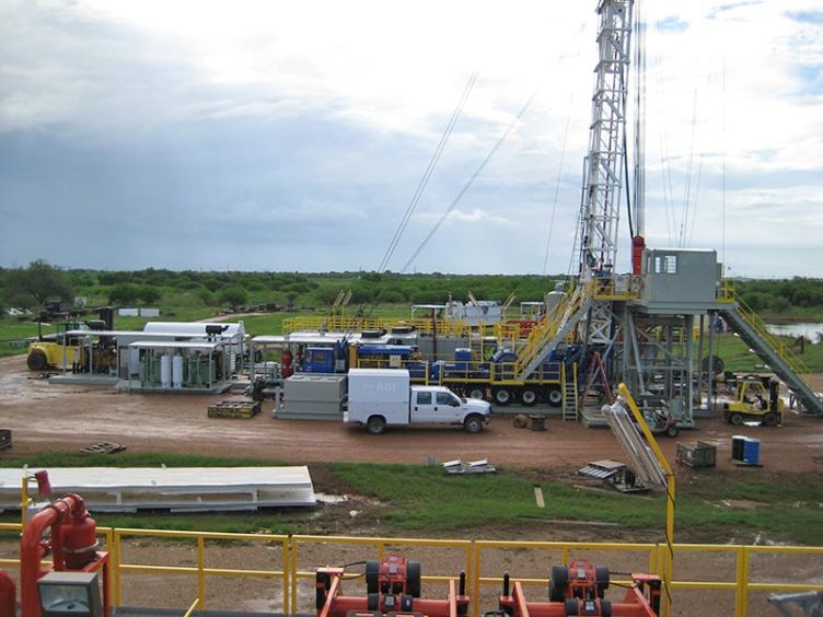 ReconAfrica's drilling rig