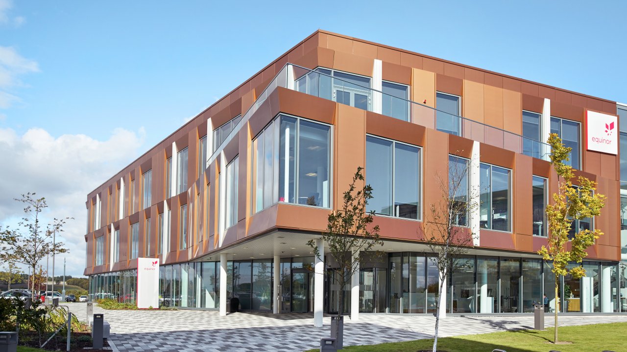 Equinor's regional headquarters in Aberdeen