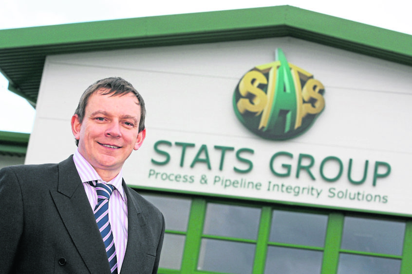 Angus Bowie, STATS Group Director, Middle East
PICTURES OF THE DIRECTORS AT STATS IN KINTORE.
PICTURE KAREN MURRAY