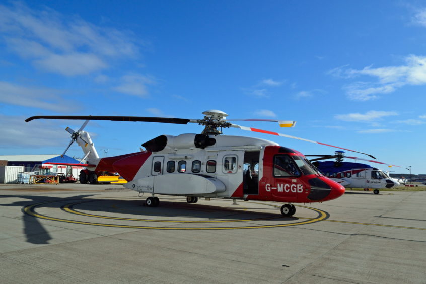 A Bristow coronacopter