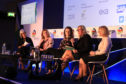 Carla Riddell, second from the right, at IP week