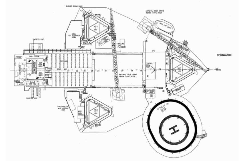 Shelf Drilling's Trident 16 jack-up