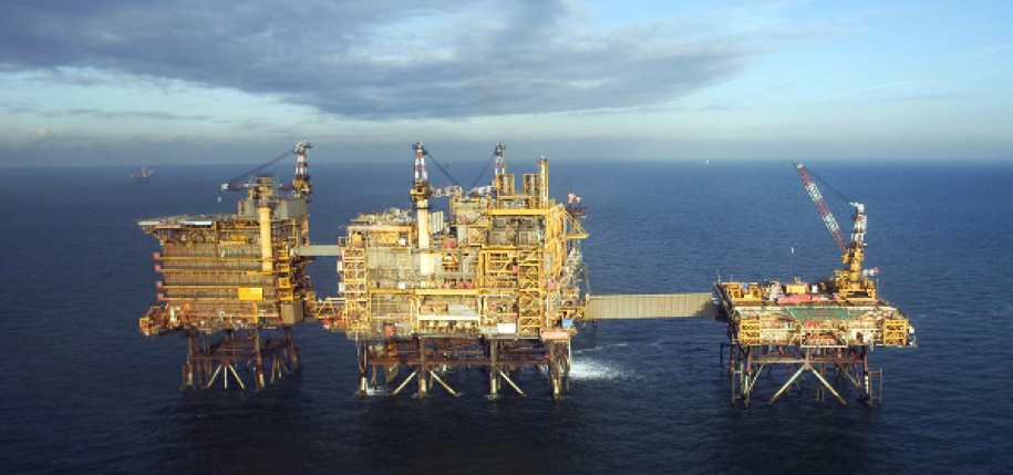 Spirit Energy’s Central Platform, located in Morecombe Bay.