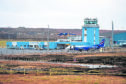 Scatsta Airport, Shetland.

Picture by Jim Irvine  27-1-16