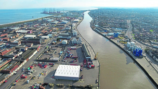 ASCO's great yarmouth supply base