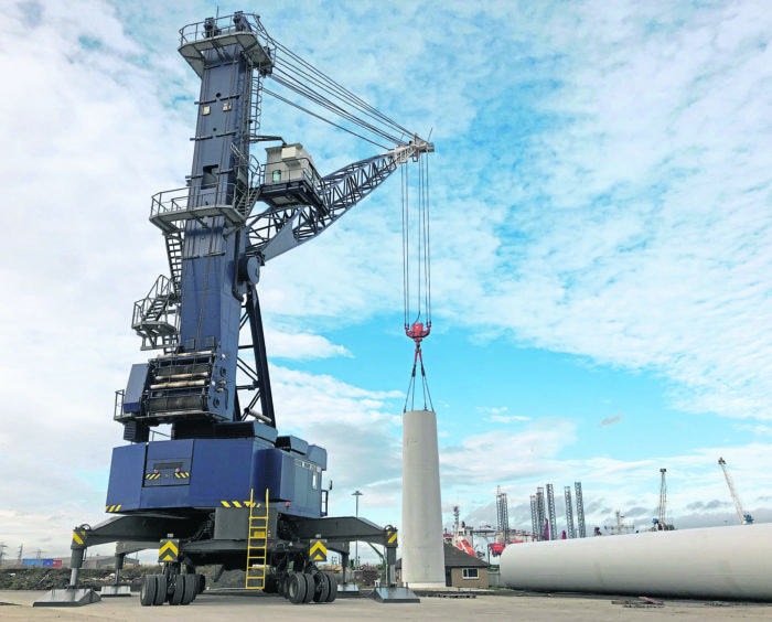 Port of Blyth is installing a bespoke wind turbine training facility at one of its terminals