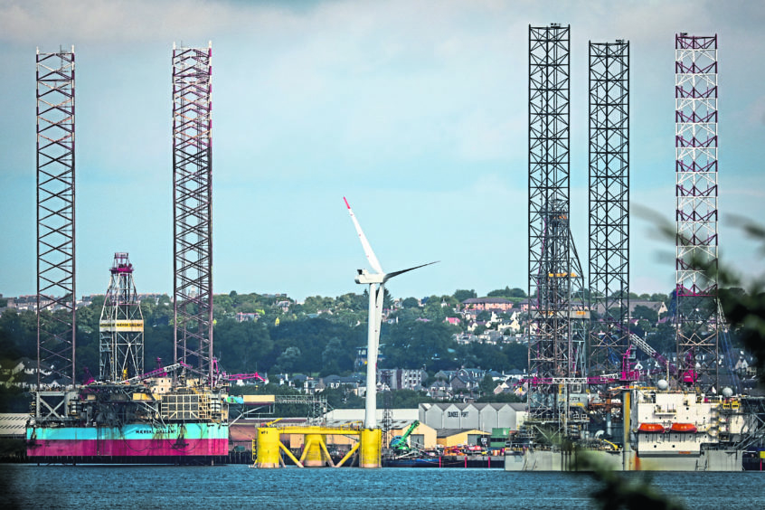 aberdeen port floating wind