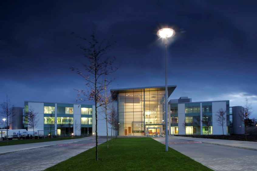 BP’s North Sea headquarters at Wellheads Avenue in Dyce.