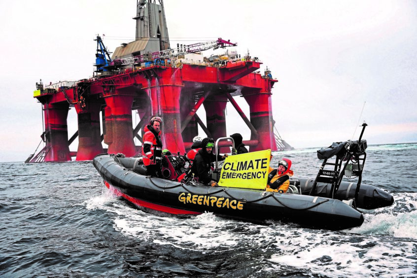 BP Greenpeace court