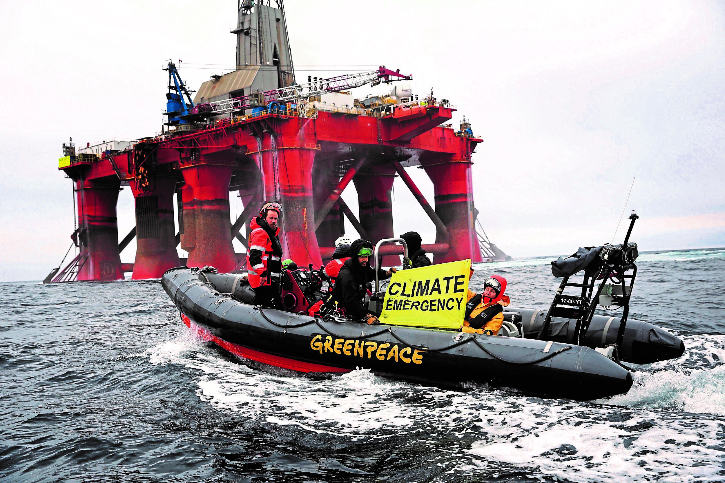 BP Greenpeace court