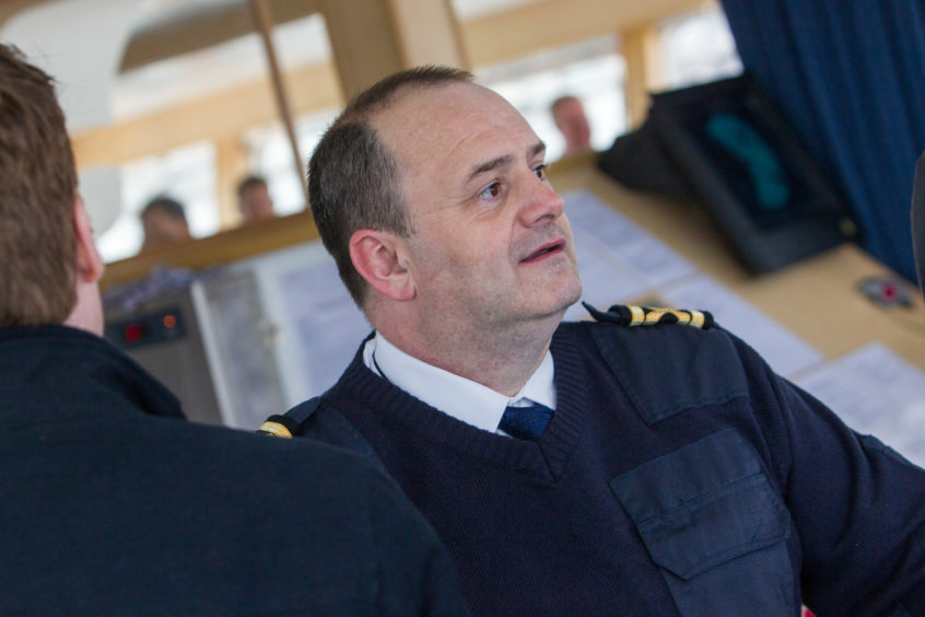 Ivor Flett, captain of the Mariner Sentinel ERRV