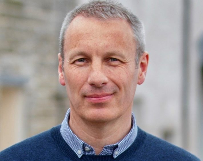 Martin Sutherland, operations manager at the Beatrice Offshore Wind Farm.