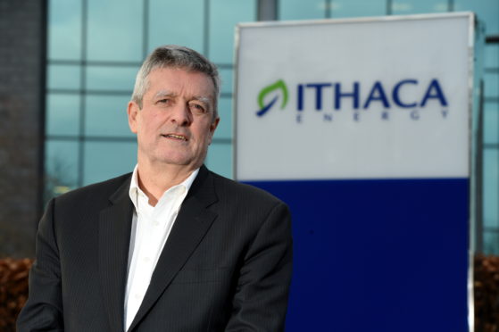 Ithaca chief executive Les Thomas