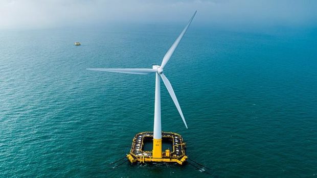 Floatgen floating wind crédit Ideol & V.Joncheray