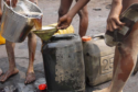 Workers at an artisanal refining camp. 
Source: SDN