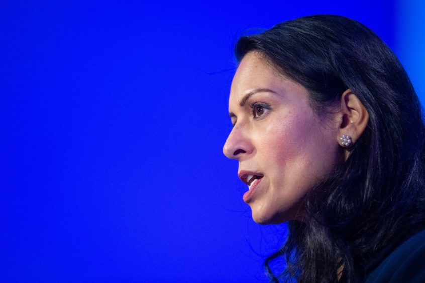 Home Secretary Priti Patel. Dominic Lipinski/PA Wire