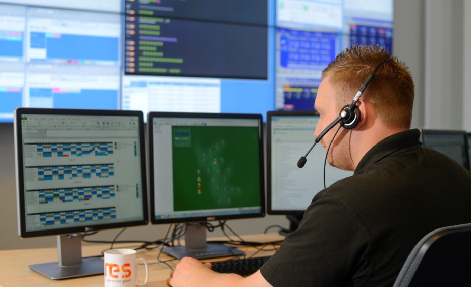 Renewable Energy Systems (RES) control room.