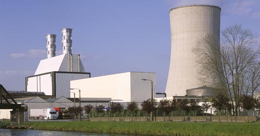 The Vilvoorde site and gas-fired power plant