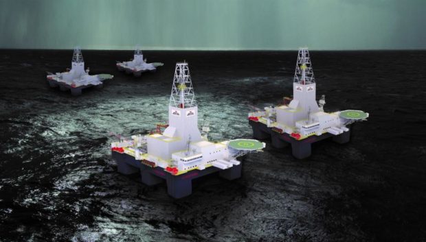 Computer generated images of the Nordic Winter and Nordic Spring rig.