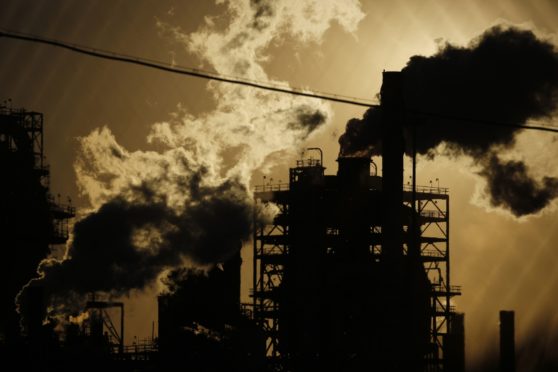 Emissions rise from the Royal Dutch Shell Plc Norco Refinery in Norco, Louisiana, U.S., on Friday, June 12, 2020. Oil eclipsed $40 a barrel in New York on Friday, extending a slow but relentless rise thats been fueled by a pick-up in demand and could signal a reawakening for U.S. shale production. Photographer: Luke Sharrett/Bloomberg