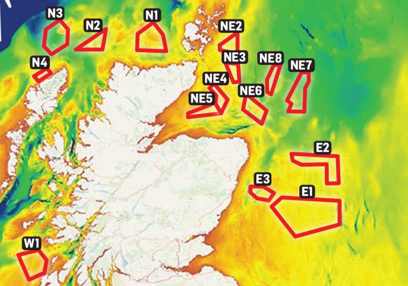 Offshore wind clusters in the Highlands and Grampian could bring 50 years of work.