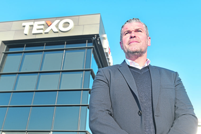 Chris Smith at Texo Group, Westhill, Aberdeen.
Picture by Darrell Benns
