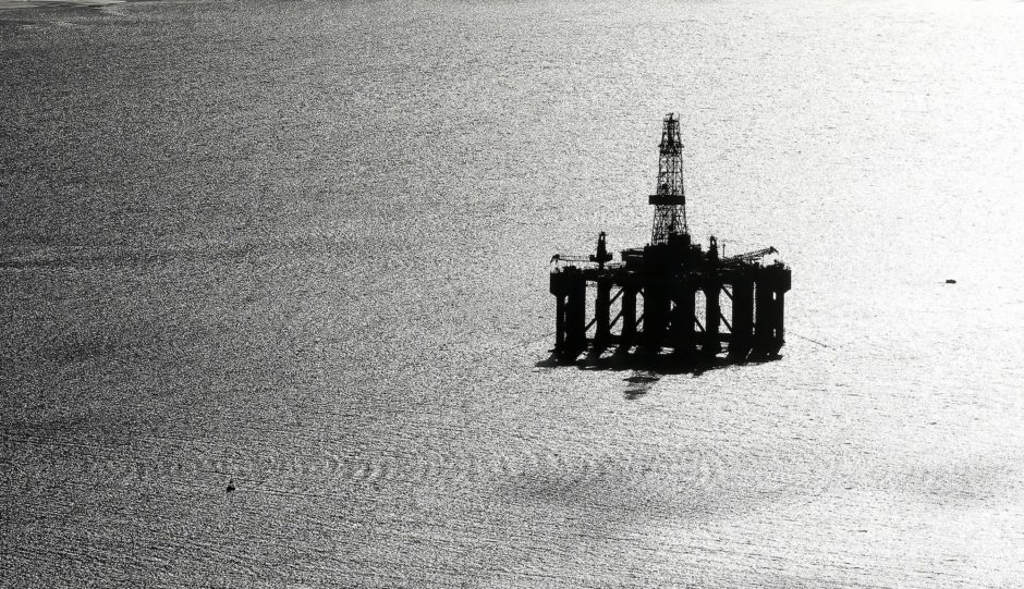 Offshore oil rig platform