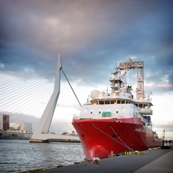 Fugro’s DP2 geotechnical drill ship