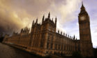 The Houses of Parliament in Westminster.