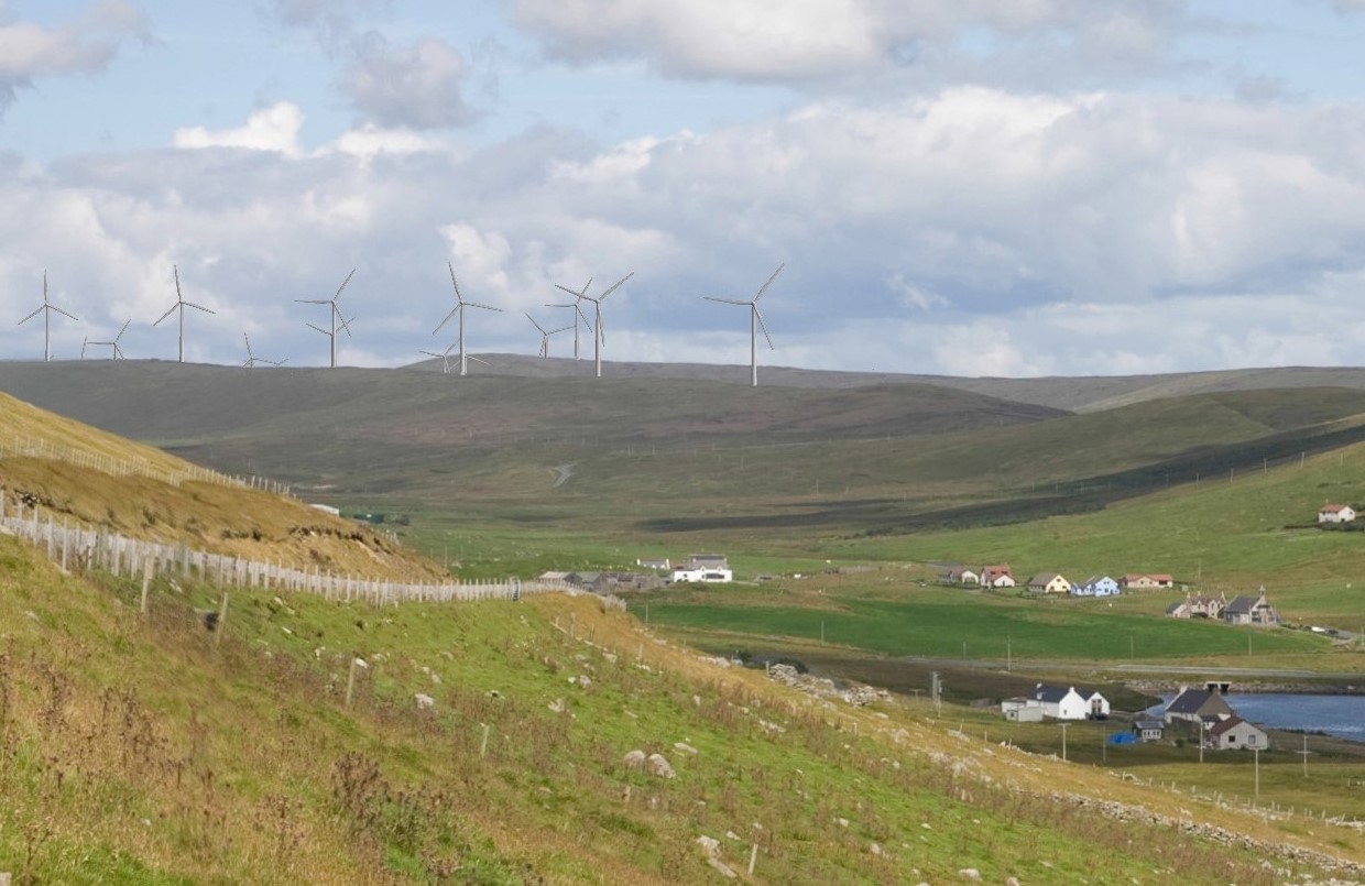 Shetland power cable