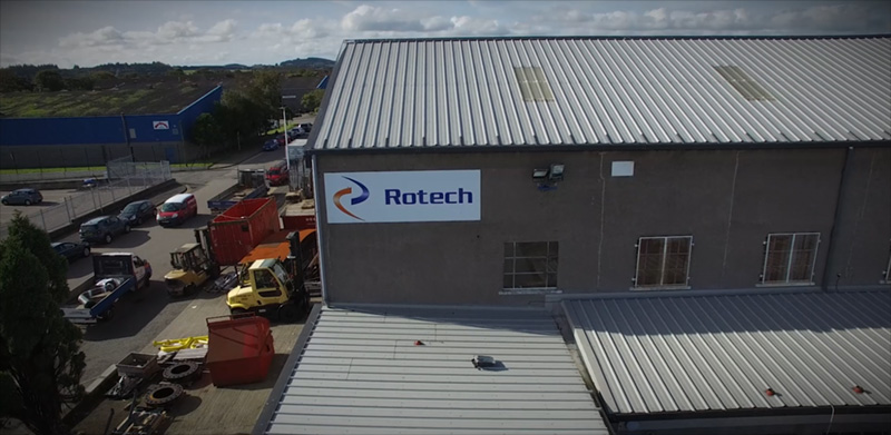 Rotech's workshop in Aberdeen