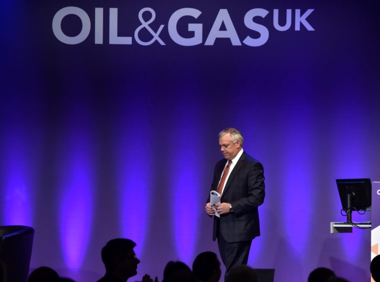 OGUK Breakfast at AECC in Aberdeen.
Jim House, Chief Executive Neptune Energy.
Picture by COLIN RENNIE    March 20, 2018.