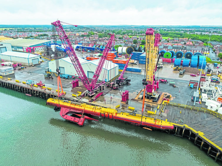 Orbital Marine Power brings SR2000 tidal turbine programme to a close at Port of Blyth