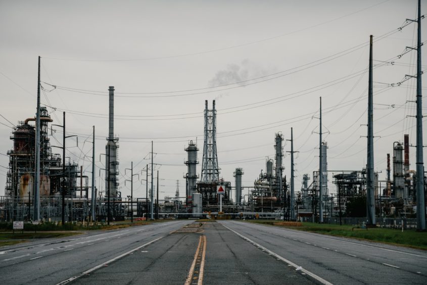 The CITGO Petroleum Corp. Lake Charles Refinery ahead of Hurricane Laura in Lake Charles, Louisiana, U.S., on Wednesday, Aug. 26, 2020. Hurricane Laura is poised to become a Category 4 storm that could wreak catastrophic damage in Texas and Louisiana, bringing a life-threatening storm surge, flash flooding and destructive winds that could leave areas uninhabitable for weeks or months. Photographer: Bryan Tarnowski/Bloomberg