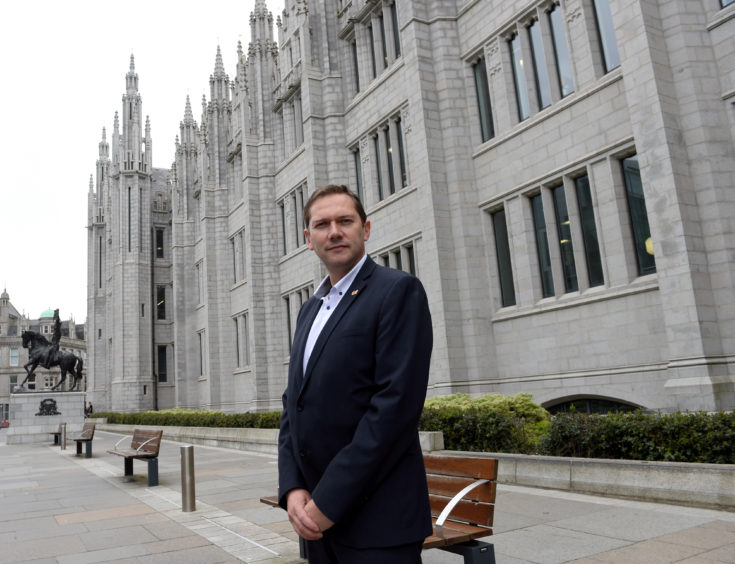 North-east MSP Douglas Lumsden.