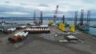 Turbine pre-assembly will take place at Able Seaton Port creating 120 jobs.