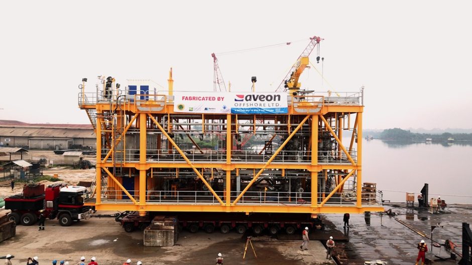 Aveon Offshore has sent off its production deck module for the Anyala field, which is operated by First E&P and NNPC, ahead of moving onto its second phase.