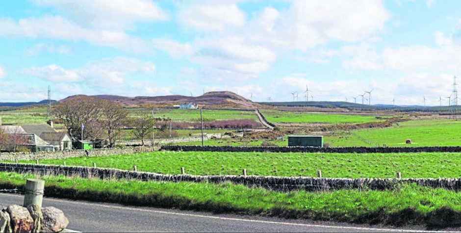 View of Limekiln wind farm from Reay Church
IMPRESSION/ MONTAGE.