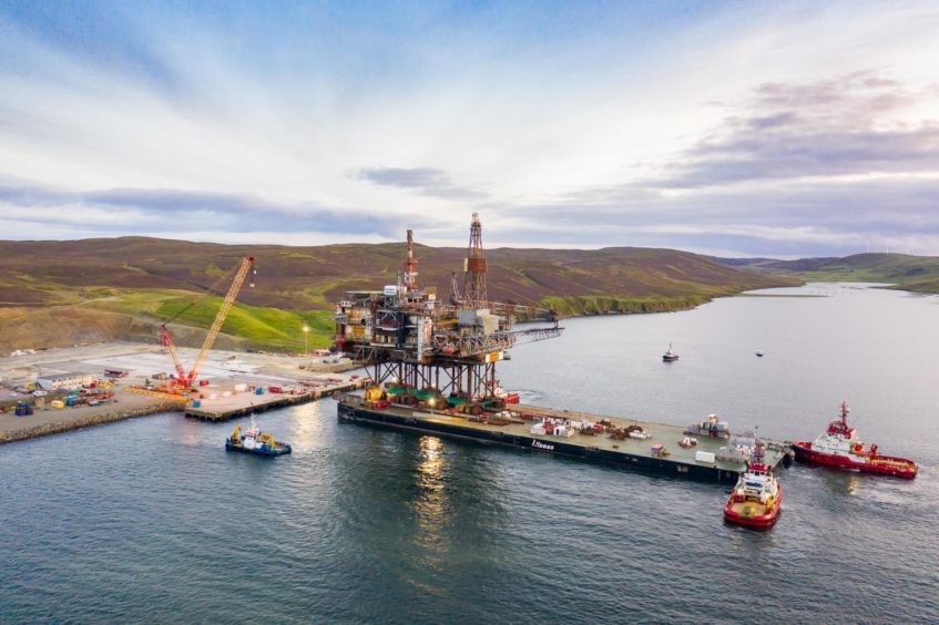 ultra-deep-water port Shetland