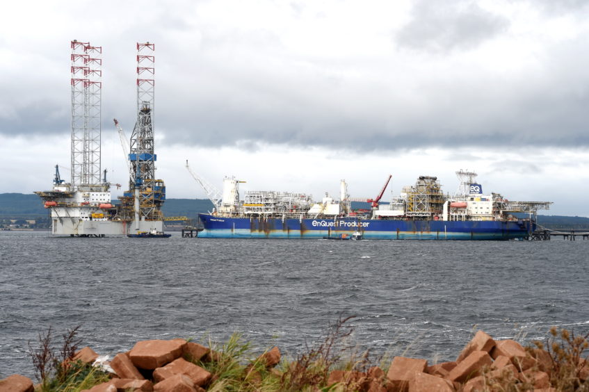 EnQuest Producer floating production, storage and offloading vessel at Port of Nigg.