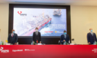 ExxonMobil has signed contracts for three blocks in the Namibe Basin, in the south of Angola, close to where the US company has Namibian acreage.
