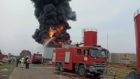 A fire has broken out at an Oando tank faciltiy in Lagos, Lasema has reported, with work under way to prevent the blaze from spreading.