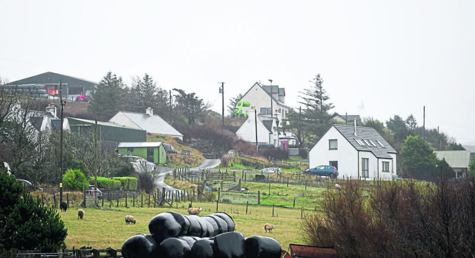 The Upper Edinbane area of Skye could be badly affected if another wind farm is given planning permission while there are also planning applications to extend a current development.